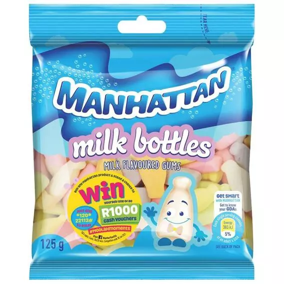 Manhattan Milk Bottles 125g