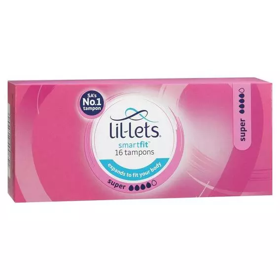 Lil-Lets Smartfit Tampons Super 16's 3747073 Lil-Lets Smartfit Tampons Super 16's 3747073