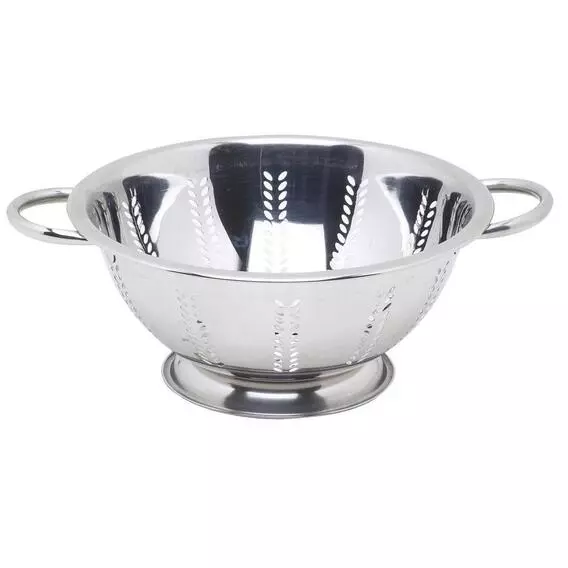 No Brand 26cm Stainless Steel Deep Colander No Brand 26cm Stainless Steel Deep Colander