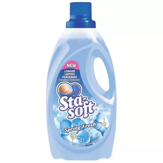 Sta-Soft Spring Fresh Fabric Softener 2L Sta-Soft Spring Fresh Fabric Softener 2L