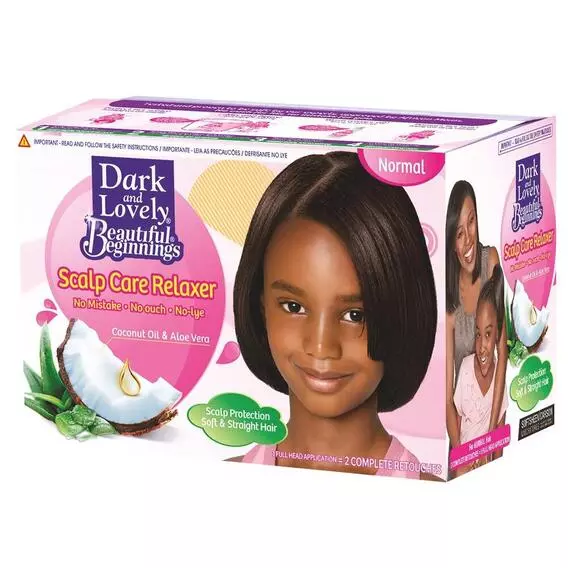 Dark and Lovely Beautiful Beginings Kids Relaxer Kit