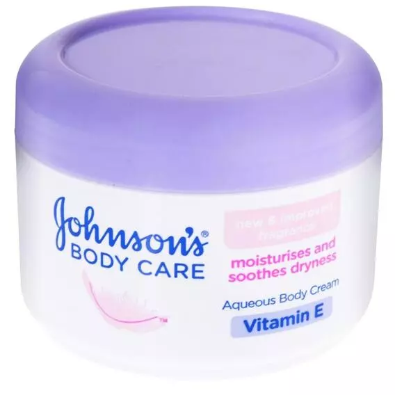 Johnson's 24Hr Moisture Aqueous Baby Vit E Cream 350ml