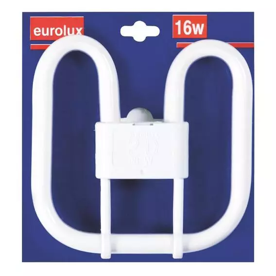 Eurolux 16W 2D Fluorescent Globe Cool White coolwhite Eurolux 16W 2D Fluorescent Globe Cool White coolwhite
