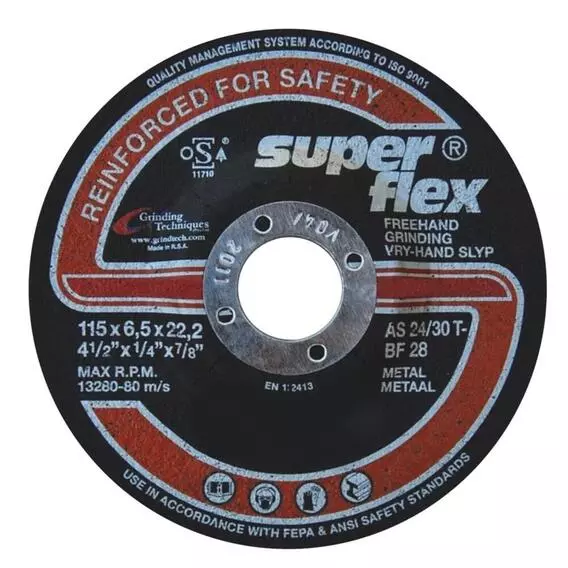 Supaflex 115M Steel Grinding Disc TB4193