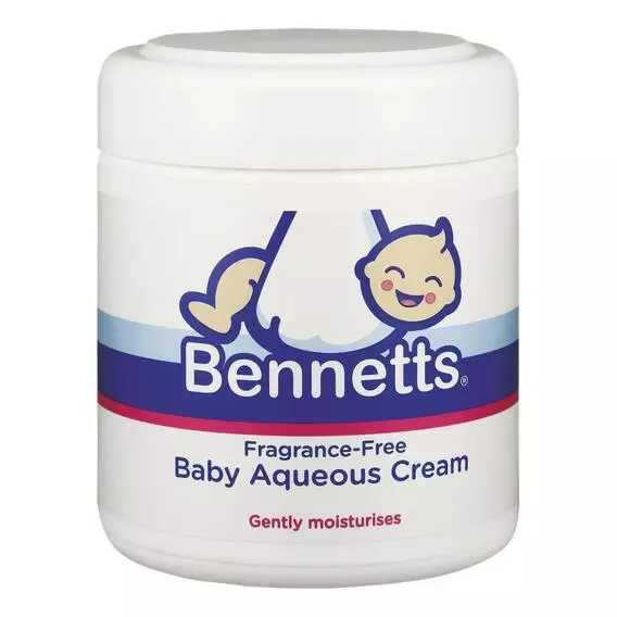 Bennetts Baby Aqueous Cream Hypo Allerg Blue 500ml