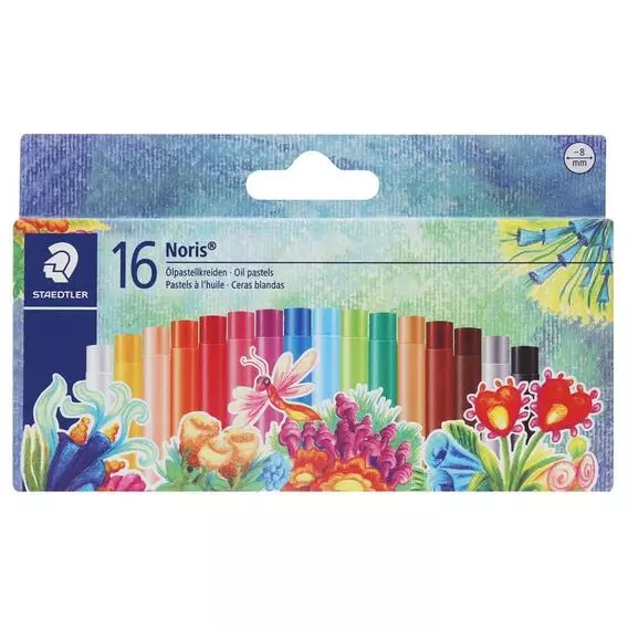 Staedtler Oil Pastels Assorted 16Pack Staedtler Oil Pastels Assorted 16Pack