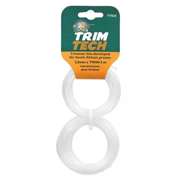Trimtech 2.5mm Nylon Trimmer Line 2 Pack TT035