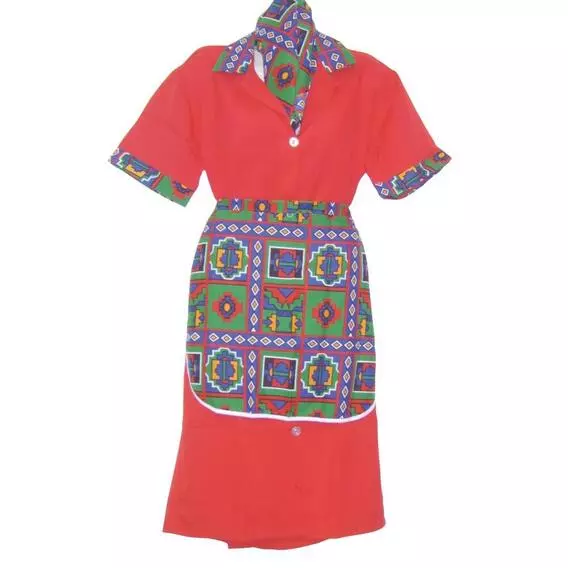 Ethnix 3 Pce Ladies Domestic Overall Set Large