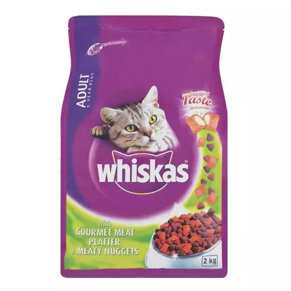 Whiskas Meat Platter Gourmet 2kg