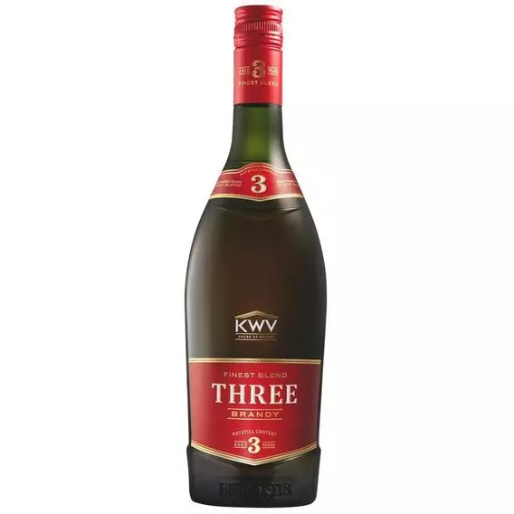 KWV 3 YO Brandy 750ml KWV 3 YO Brandy 750ml