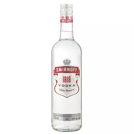 Smirnoff 1818 Vodka 750ml