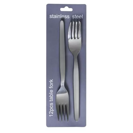 No Brand 12 Pce Eloff Table Forks No Brand 12 Pce Eloff Table Forks