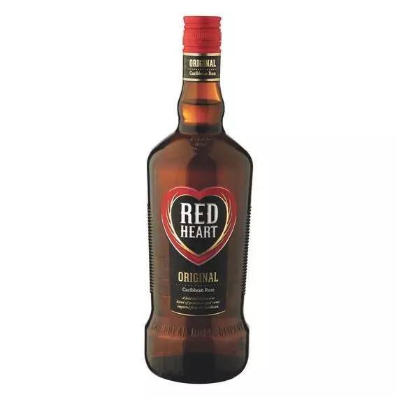 Red Heart Dark Rum 750ml