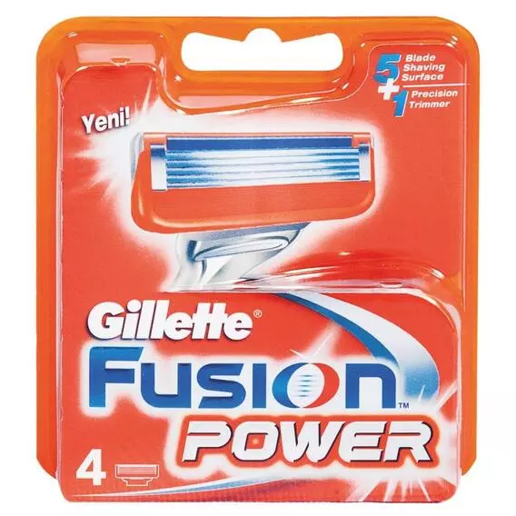 Gillette Fusion Power Blades Refill 4 Pack Gillette Fusion Power Blades Refill 4 Pack