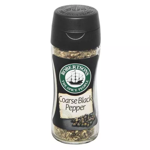 Robertsons Black Pepper Coarse 100ml