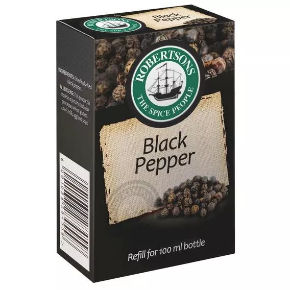 Robertsons Black Pepper Refill 50g