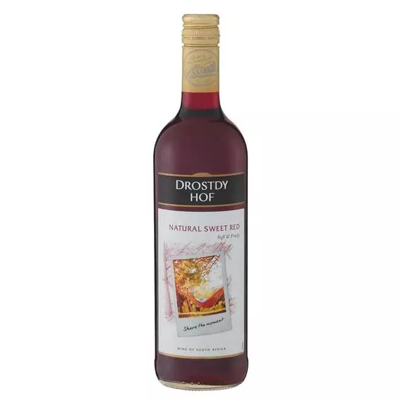 Drostdy Hof Natural Sweet Red Wine 750ml