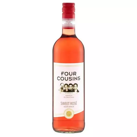 Four Cousins Natural Sweet Rose 750ml