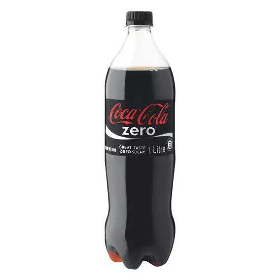 Coca Cola Zero Soft Drink Plastic Bottle 1, L Coca Cola Zero Soft Drink Plastic Bottle 1, L