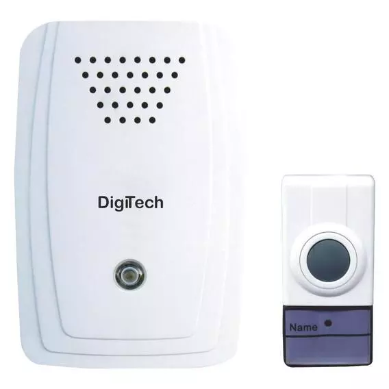 Digitech W/Less Chime 2 Transmitters 1 Receiver T/MITTER 3918 B Digitech W/Less Chime 2 Transmitters 1 Receiver T/MITTER 3918 B