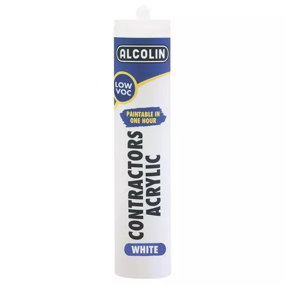 Alcolin Contractors Acrylic White 260ml Alcolin Contractors Acrylic White 260ml