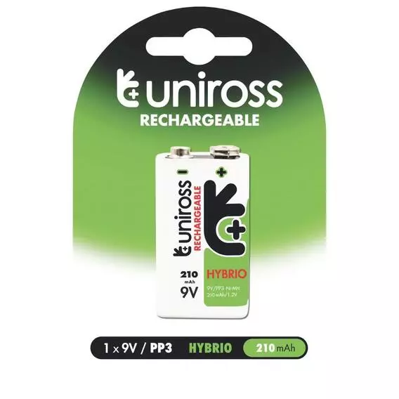 Uniross 9Volts Recharge Battery