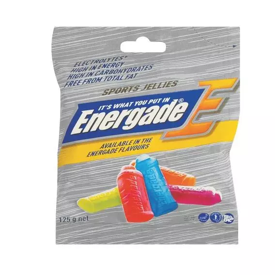 Energade Sport Jellies Sweets Packet 125g Energade Sport Jellies Sweets Packet 125g