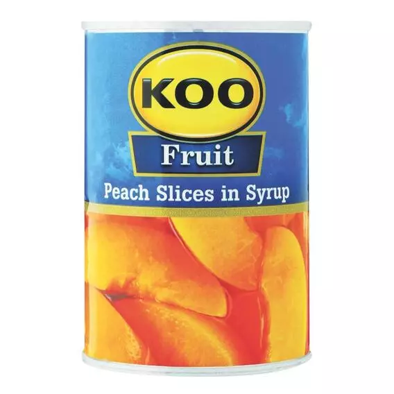 KOO Peach Halves in Syrup 410g
