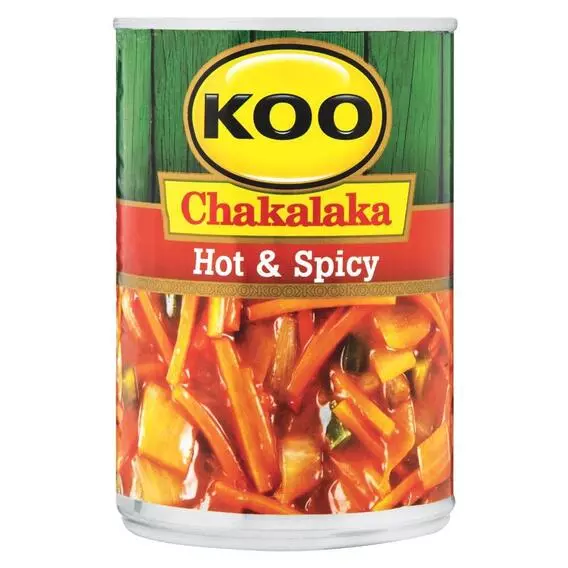 KOO Hot 'n Spicy Chakalaka 410g KOO Hot 'n Spicy Chakalaka 410g