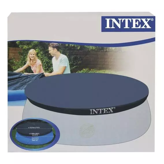 Intex 244cm Easy Set Pool Cover Intex 244cm Easy Set Pool Cover
