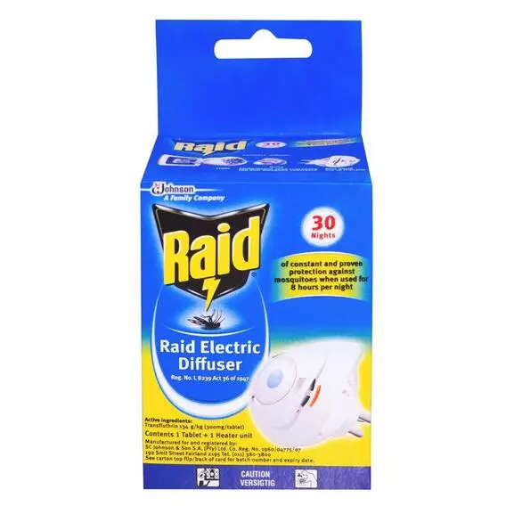 Raid Electric Diffuser Refill Bottle Primary Raid Electric Diffuser Refill Bottle Primary