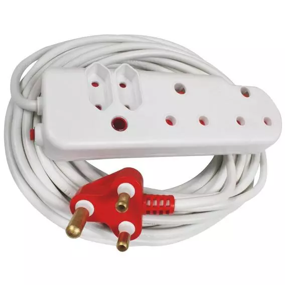 Ellies 3M Double Janus Surge Extension Cord Fb FBE2X3WS Ellies 3M Double Janus Surge Extension Cord Fb FBE2X3WS