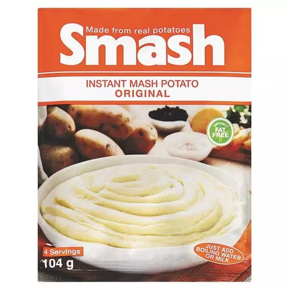 Smash Original Instant Mash Potato 104g