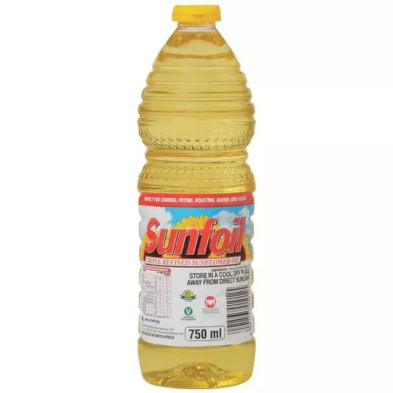 Sunfoil Sunflower Oil 750ml Sunfoil Sunflower Oil 750ml
