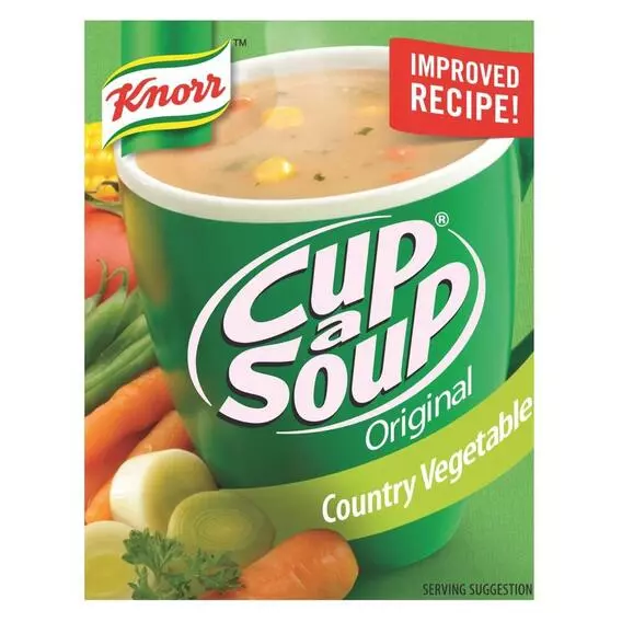 Knorr Cup-A-Soup Country Veg 80g Knorr Cup-A-Soup Country Veg 80g