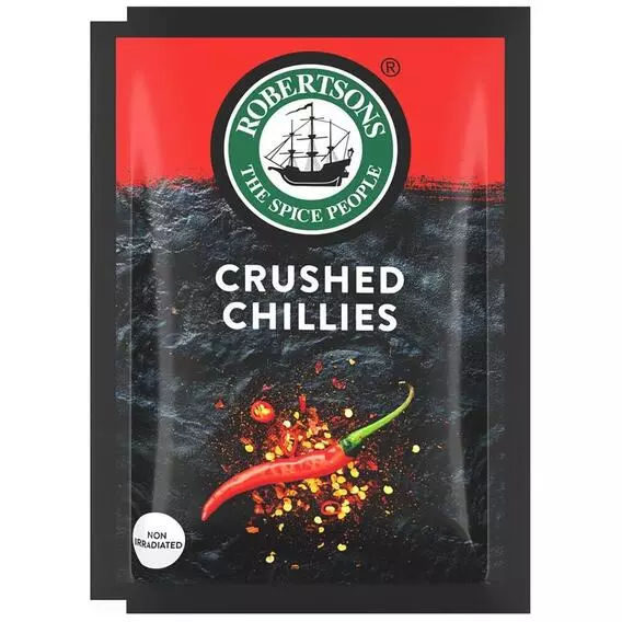 Robertsons Crushed Chillies Envelope 7g Robertsons Crushed Chillies Envelope 7g