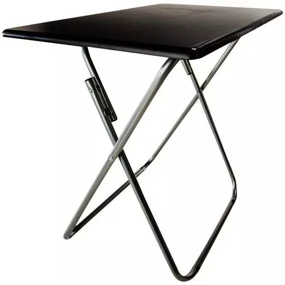 No Brand Flip Folding Desk Dark Brown HM-20018A