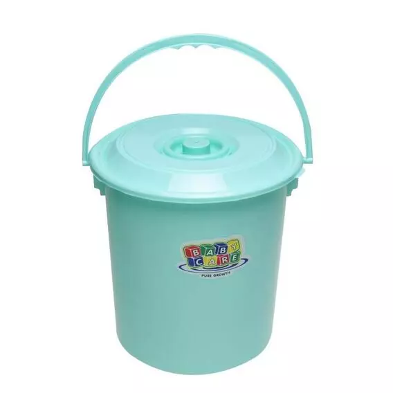 Baby Care Steri Nappy Bucket Mint 18L