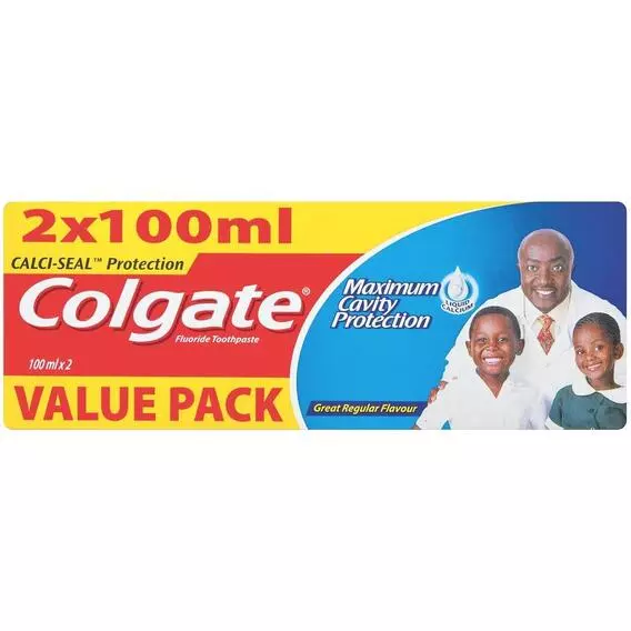 Colgate Toothpaste Regular 2x 100ml