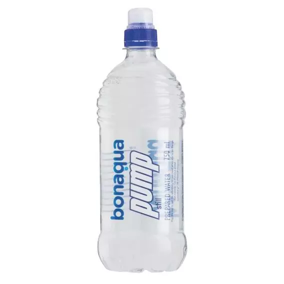 BONAQUA Pump Still Water Plastic Bottle 750ml BONAQUA Pump Still Water Plastic Bottle 750ml