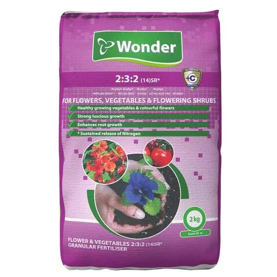 Wonder 2kg Flower & Vegetable Granular Fertiliz