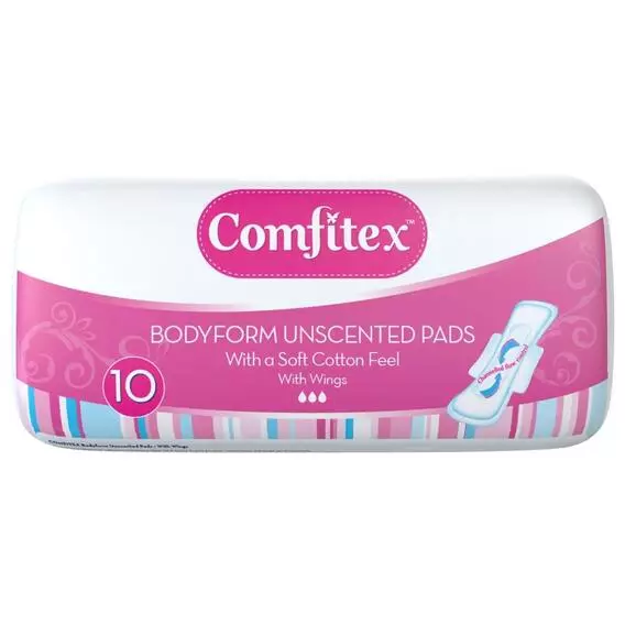 Comfitex Pads With Wings 10 Pack