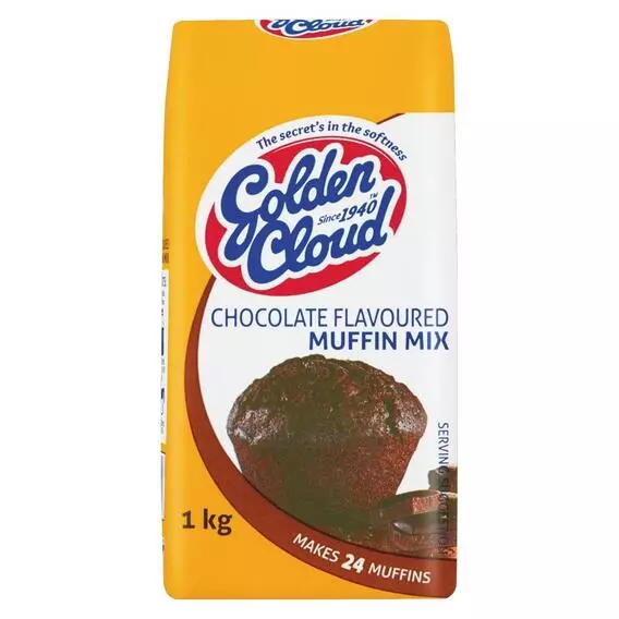 Golden Cloud Chocolate Muffin Mix 1kg Golden Cloud Chocolate Muffin Mix 1kg
