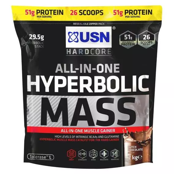 USN Hyperbolic Mass 2kg Choc 2kg USN Hyperbolic Mass 2kg Choc 2kg