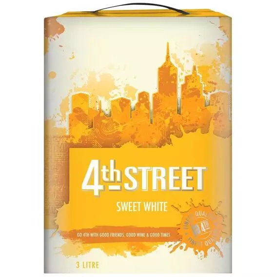 4th Street Sweet White Wine 3L 4th Street Sweet White Wine 3L