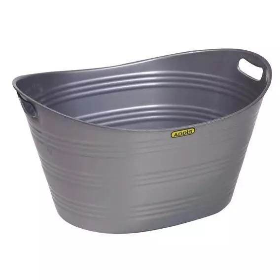 Addis 28L Plastic Oval Tub With Handles