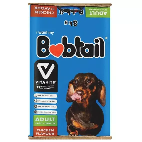 Bobtail Small/Medium Adult Dog Food 8kg Bobtail Small/Medium Adult Dog Food 8kg