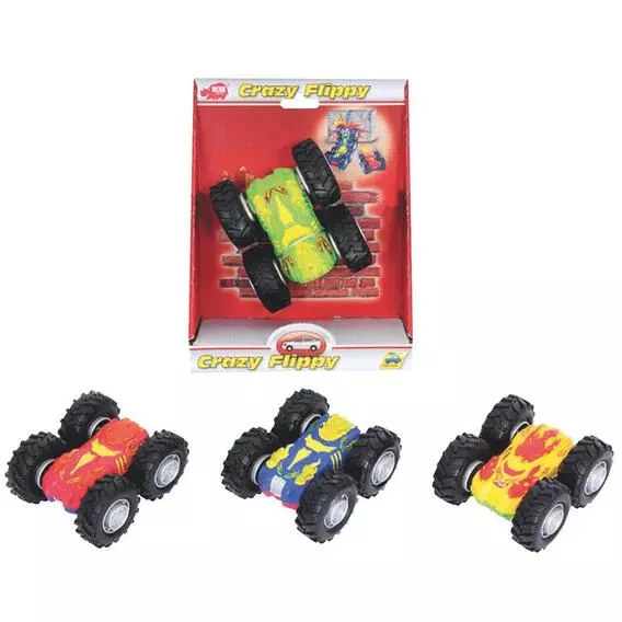 Dickie Crazy Flippy Plastic Car 203315363 Dickie Crazy Flippy Plastic Car 203315363