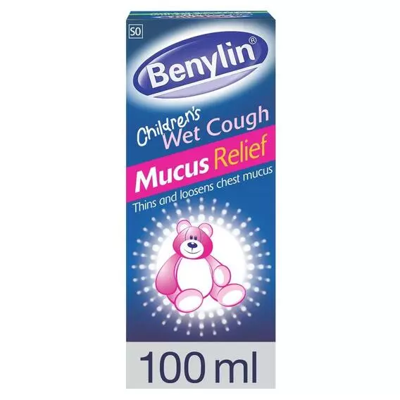 Benylin Children's Wet Cough Mucus Relief 100ml Benylin Children's Wet Cough Mucus Relief 100ml