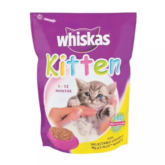 Whiskas 1-12 Months Kitten Food Chicken 900g Whiskas 1-12 Months Kitten Food Chicken 900g